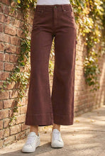 Load image into Gallery viewer, RISEN Tummy Control High Rise Crop Wide No Waist Band Pants
