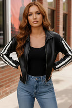 Load image into Gallery viewer, Street Stride Pleather Jacket
