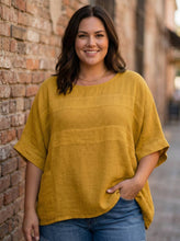 Load image into Gallery viewer, Urban Sanctuary Paneled Top (multiple color options)
