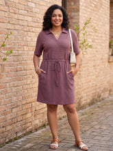 Load image into Gallery viewer, Morning Mission Polo Dress (multiple color options)
