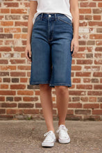 Load image into Gallery viewer, JUDY BLUE High Rise Bermuda Denim Shorts
