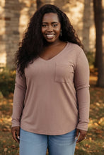 Load image into Gallery viewer, Indeed You Do Long Sleeve V-Neck Top
