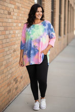 Load image into Gallery viewer, Cotton Candy Clouds Oversized Top
