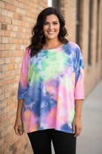 Load image into Gallery viewer, Cotton Candy Clouds Oversized Top
