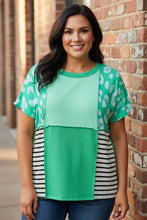 Load image into Gallery viewer, Enigma &amp; Edge Color Block Top
