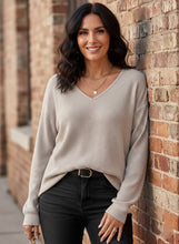 Load image into Gallery viewer, A Moment in Time Back Bow Ribbed Top
