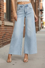 Load image into Gallery viewer, RISEN High Rise Ankle Wide Palazzo Jeans
