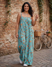 Load image into Gallery viewer, Heirloom Harvest Floral Wide-Leg Jumpsuit (2 print options)
