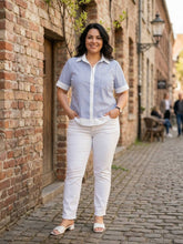 Load image into Gallery viewer, Outbound Executive Striped Button-Down Shirt (multiple color options)
