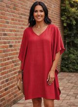 Load image into Gallery viewer, Estate Evening Ruffled Mini Dress (multiple color options)
