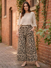 Load image into Gallery viewer, Stroll Through Town Leopard Pants
