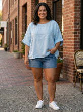 Load image into Gallery viewer, Urban Sanctuary Paneled Top (multiple color options)
