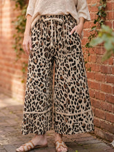 Load image into Gallery viewer, Stroll Through Town Leopard Pants
