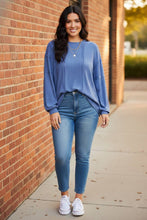 Load image into Gallery viewer, Effortless Edge Ribbed Top (multiple color options)
