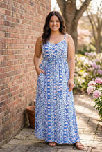 Load image into Gallery viewer, Abby Road - Royal Blue Maxi Dress
