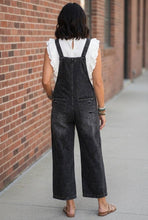Load image into Gallery viewer, Urban Edge Distressed Denim Overalls
