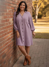 Load image into Gallery viewer, Everyday Muse Shirt Dress (multiple color options)
