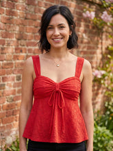 Load image into Gallery viewer, Sweet Sunshine Eyelet Cami Top (multiple color options)

