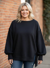 Load image into Gallery viewer, Quiet Moment Oversized Crewneck (multiple color options)
