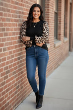 Load image into Gallery viewer, Midnight Safari Contrast Top
