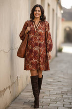 Load image into Gallery viewer, Canyon Sands Animal Print Tunic Dress
