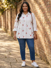 Load image into Gallery viewer, Sweet Cherry Orchard Babydoll Blouse
