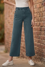 Load image into Gallery viewer, Sunday Morning Coffee Run High-Waist Wide-Leg Jeans (multiple color options)
