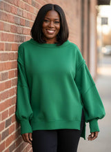 Load image into Gallery viewer, Quiet Moment Oversized Crewneck (multiple color options)
