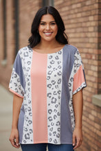 Load image into Gallery viewer, Safari Sunset Oversized Terry Top
