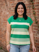 Load image into Gallery viewer, Citrus Grove Striped Top (2 color options)
