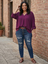 Load image into Gallery viewer, After Hours in Aspen V-Neck Blouse (multiple color options)
