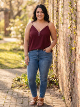 Load image into Gallery viewer, City Chic Chain Strap Cami (multiple color options)
