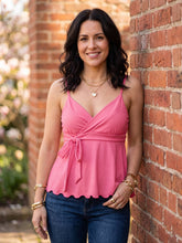 Load image into Gallery viewer, Sweetheart Wrap Tie Cami (multiple color options)
