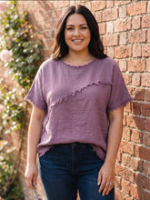 Load image into Gallery viewer, Frayed Edge Favorite Top (multiple color options)
