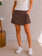 Espresso Crush Skort