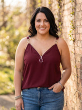 Load image into Gallery viewer, City Chic Chain Strap Cami (multiple color options)
