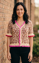 Load image into Gallery viewer, Pretty in Pink &amp; Wild at Heart Cardigan
