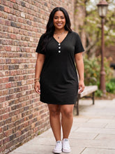 Load image into Gallery viewer, Weekend Ready T-Shirt Dress (multiple color options)
