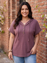 Load image into Gallery viewer, Cozy Days Ahead Waffle Knit Top (multiple color options)
