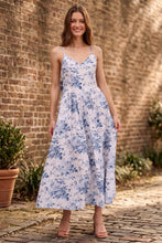 Load image into Gallery viewer, Bluebell Garden Back Tie Dress
