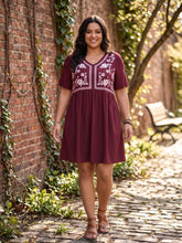 Load image into Gallery viewer, Wildflower Whisper Mini Dress (multiple color options)
