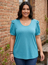 Load image into Gallery viewer, Sweet &amp; Simple Ruffle Tee (multiple color options)

