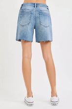 Load image into Gallery viewer, RISEN Slouchy Mid Length All Over Rhinestones Shorts
