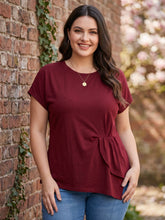 Load image into Gallery viewer, Flatter &amp; Flow Ruffle Hem Top
