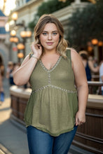 Load image into Gallery viewer, Give Me That Edge - Sleeveless Top
