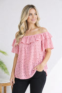 Give You My Heart Top in Mauve