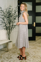 Load image into Gallery viewer, Glam Dress and Cardigan Set in Chocolate
