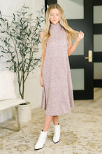 Load image into Gallery viewer, Glam Dress and Cardigan Set in Wine
