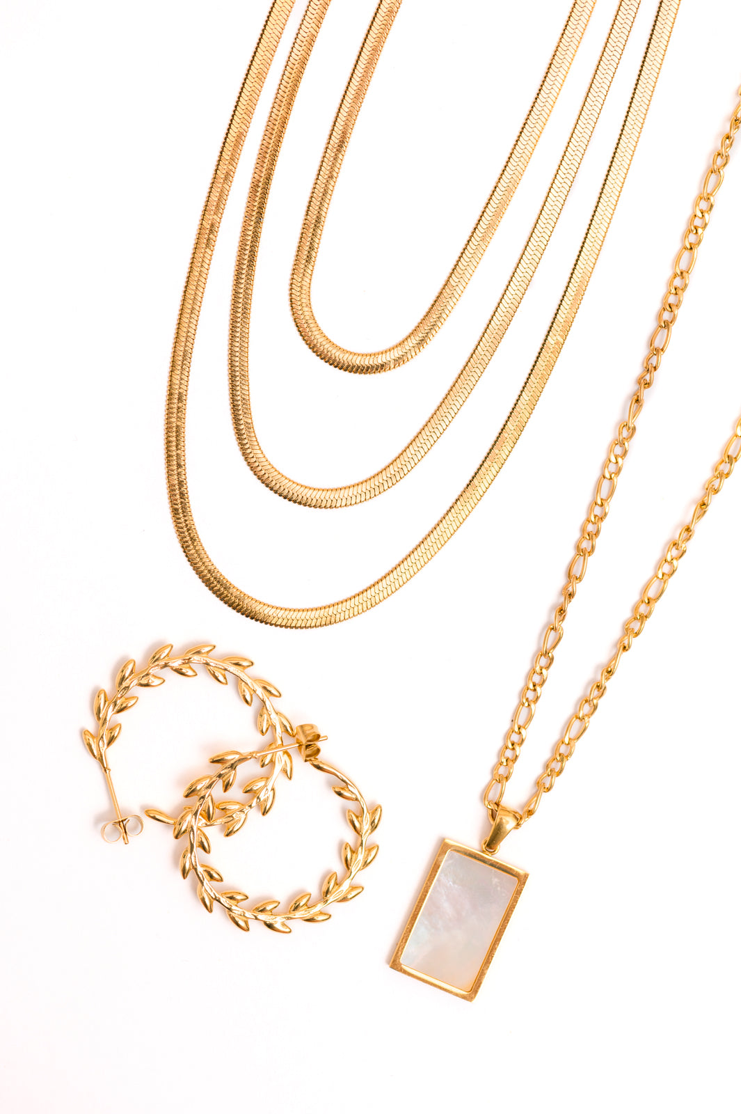 Go for Gold Jewelry 3 pc. Bundle