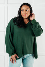 Load image into Gallery viewer, Good Things Are Coming V-Neck Top in Green
